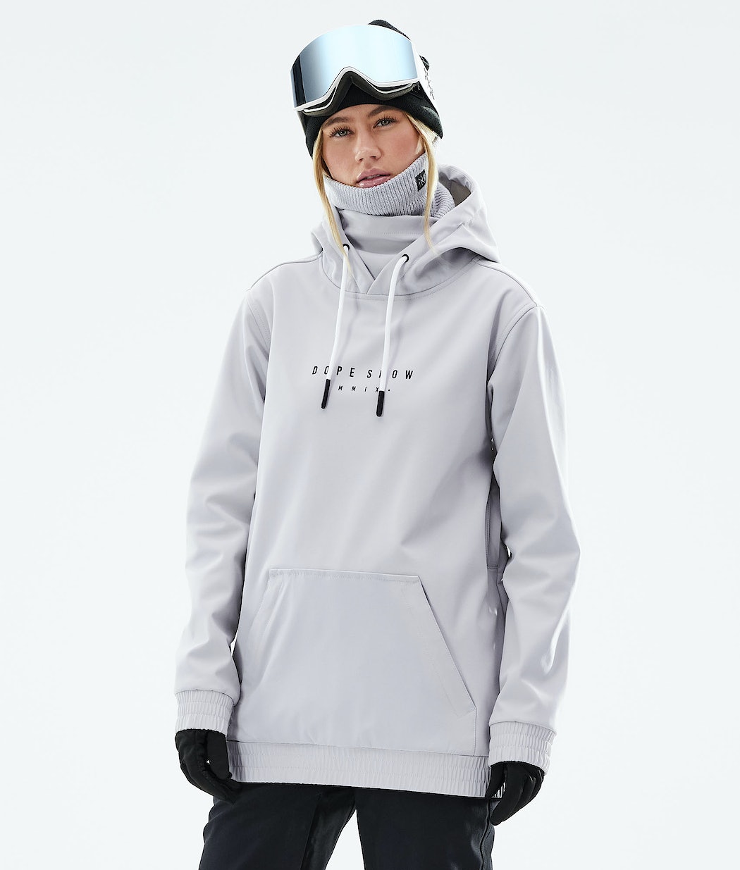 Chaqueta Snowboard Dope Yeti 2021 Mujer Gris Claro | 620-JNDQWK