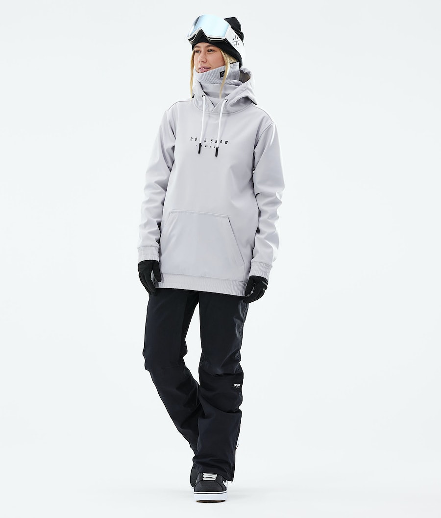 Chaqueta Snowboard Dope Yeti 2021 Mujer Gris Claro | 620-JNDQWK