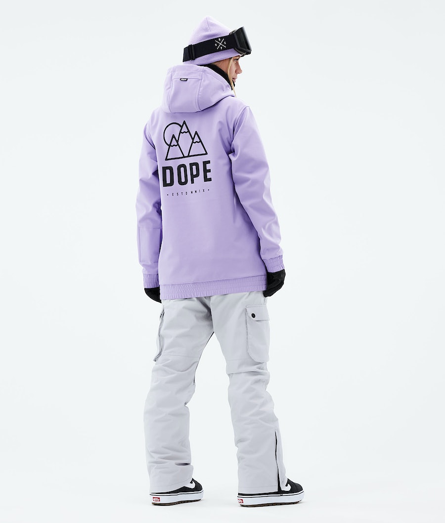 Chaqueta Snowboard Dope Yeti 2021 Mujer Moradas | 687-BJKZDM