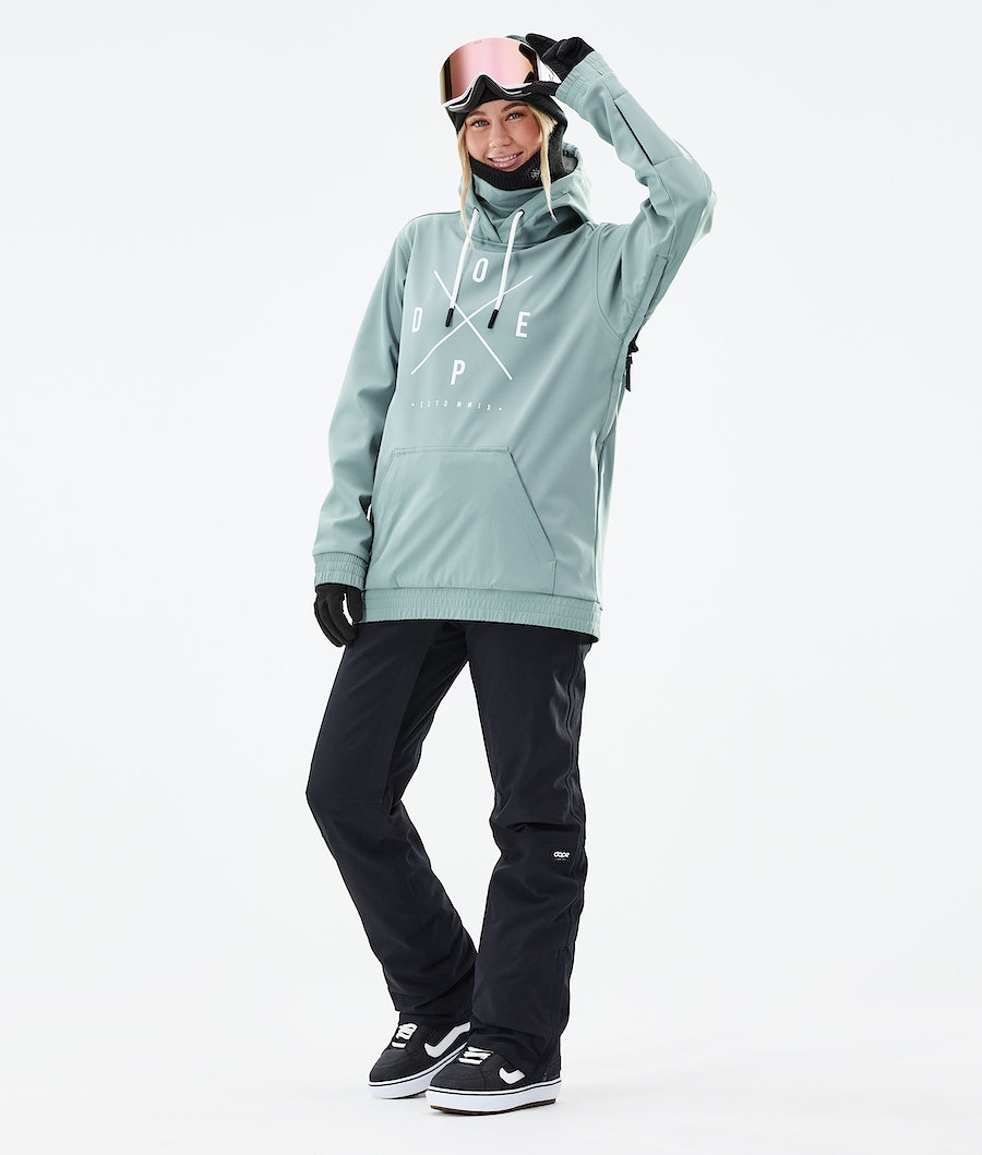Chaqueta Snowboard Dope Yeti 2021 Mujer Verde | 814-VLYWUR