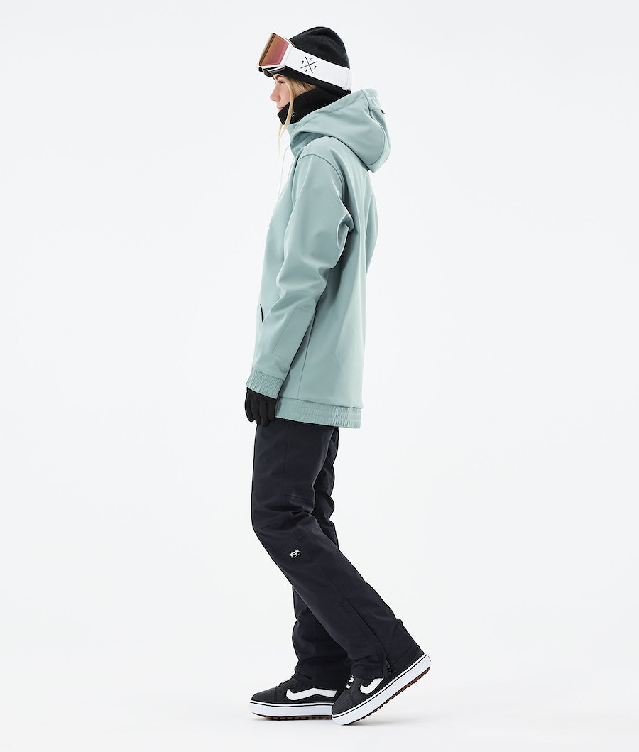 Chaqueta Snowboard Dope Yeti 2021 Mujer Verde | 814-VLYWUR
