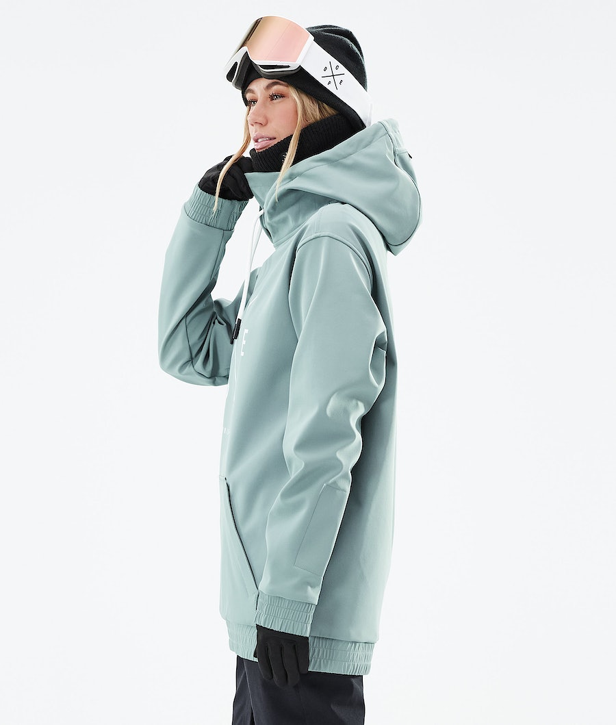 Chaqueta Snowboard Dope Yeti 2021 Mujer Verde | 814-VLYWUR