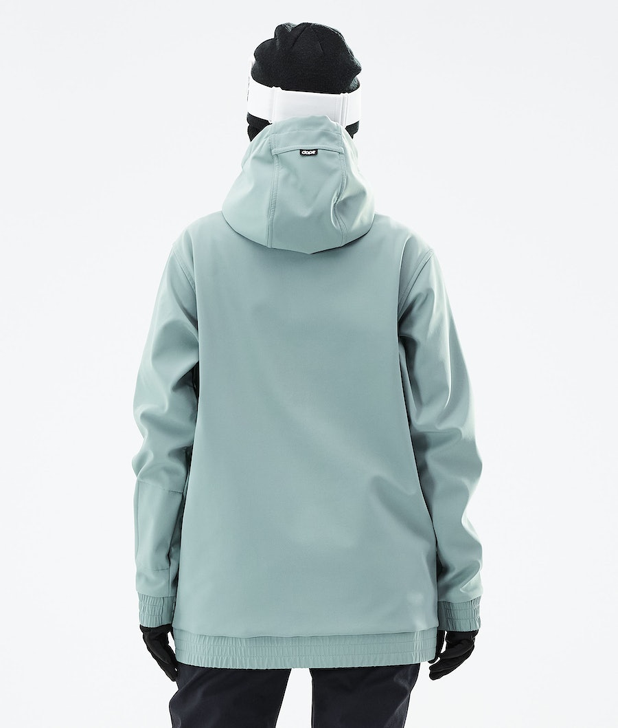 Chaqueta Snowboard Dope Yeti 2021 Mujer Verde | 814-VLYWUR