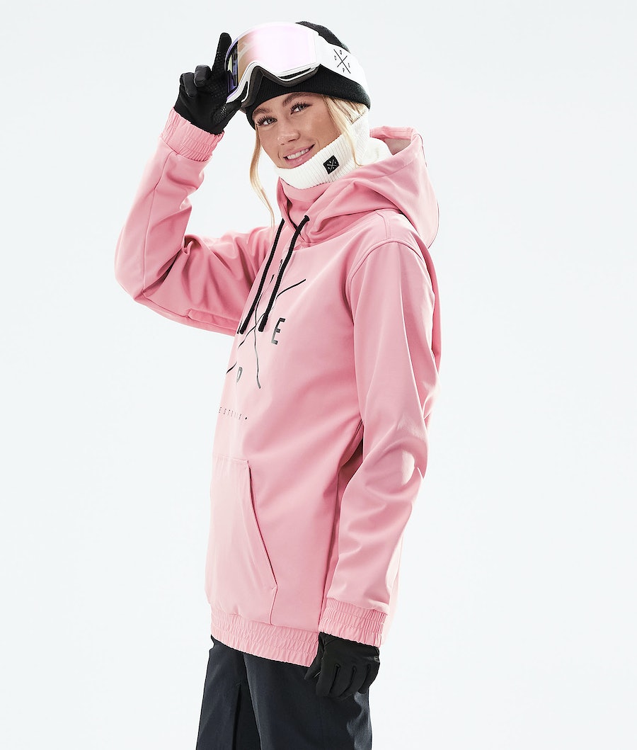 Chaqueta Snowboard Dope Yeti 2021 Mujer Rosas | 910-LZCHMY