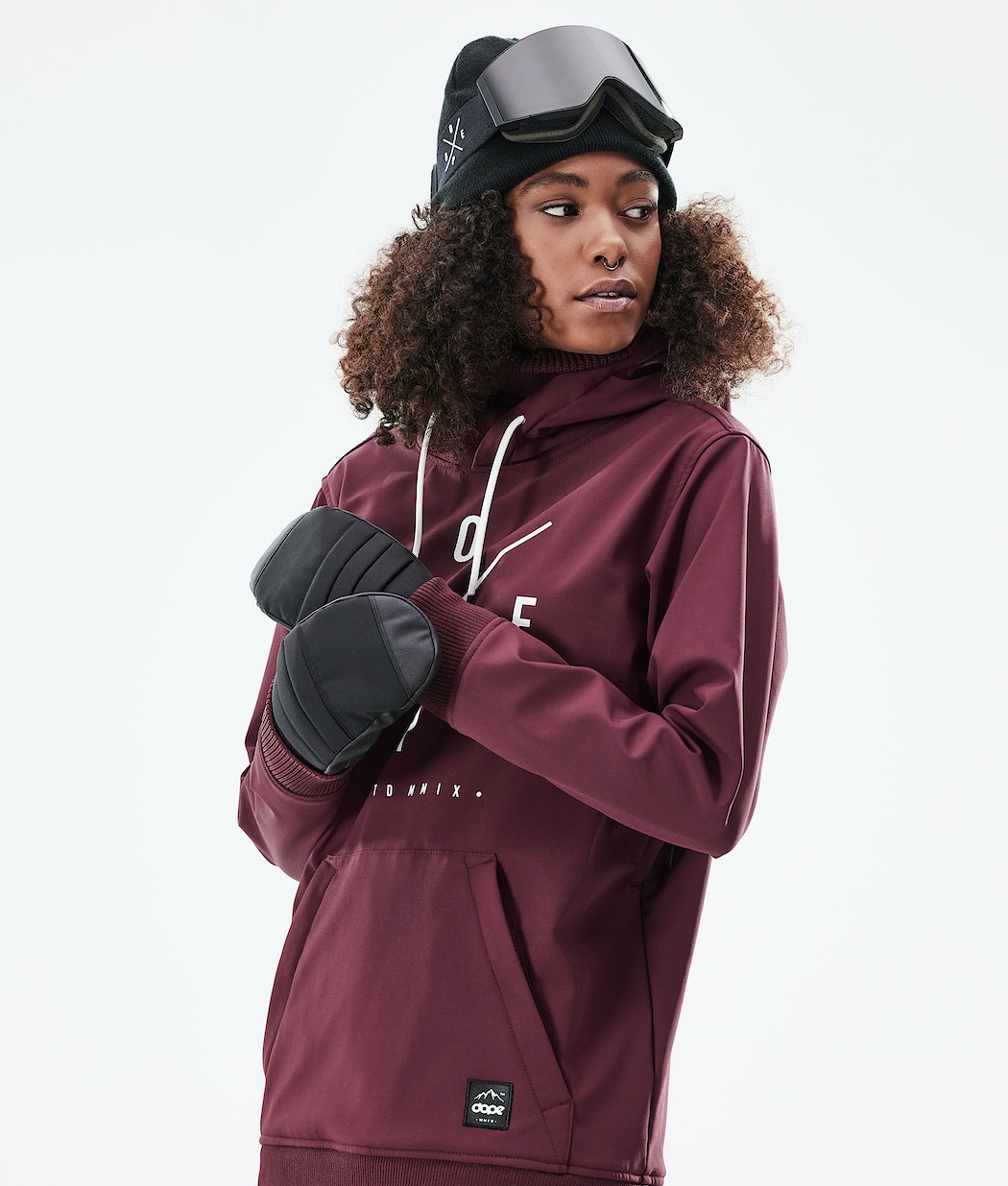 Chaqueta Snowboard Dope Yeti W 10k Mujer Burdeos | 194-NLDMCS