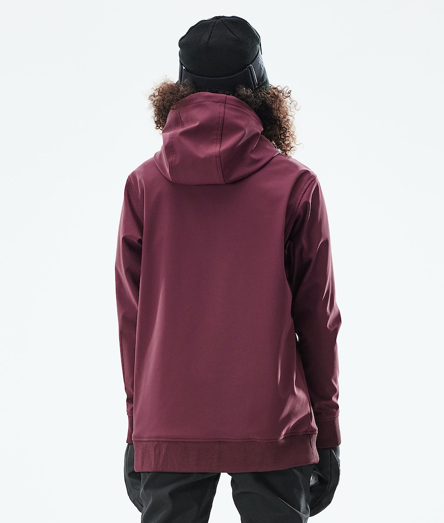 Chaqueta Snowboard Dope Yeti W 10k Mujer Burdeos | 194-NLDMCS