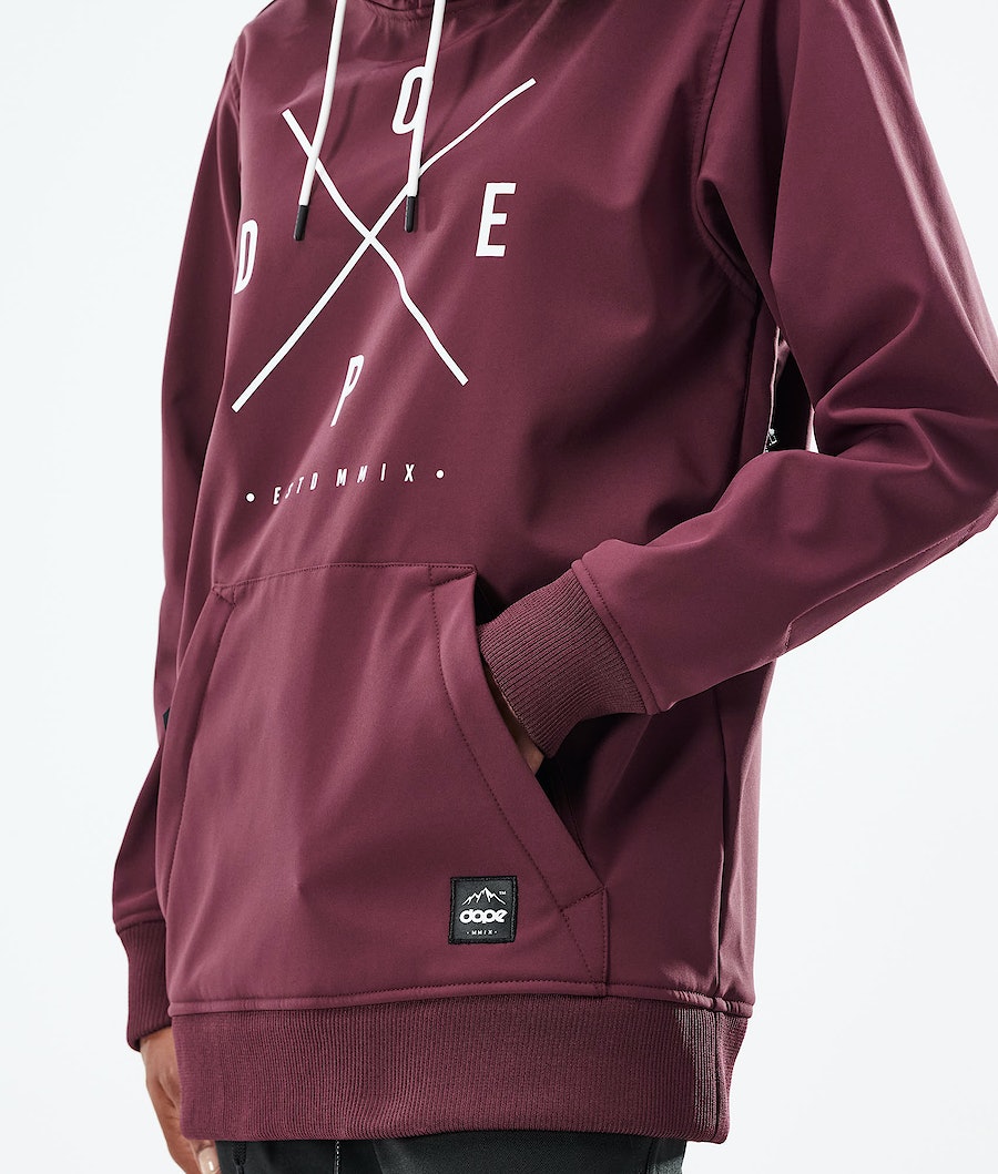 Chaqueta Snowboard Dope Yeti W 10k Mujer Burdeos | 194-NLDMCS