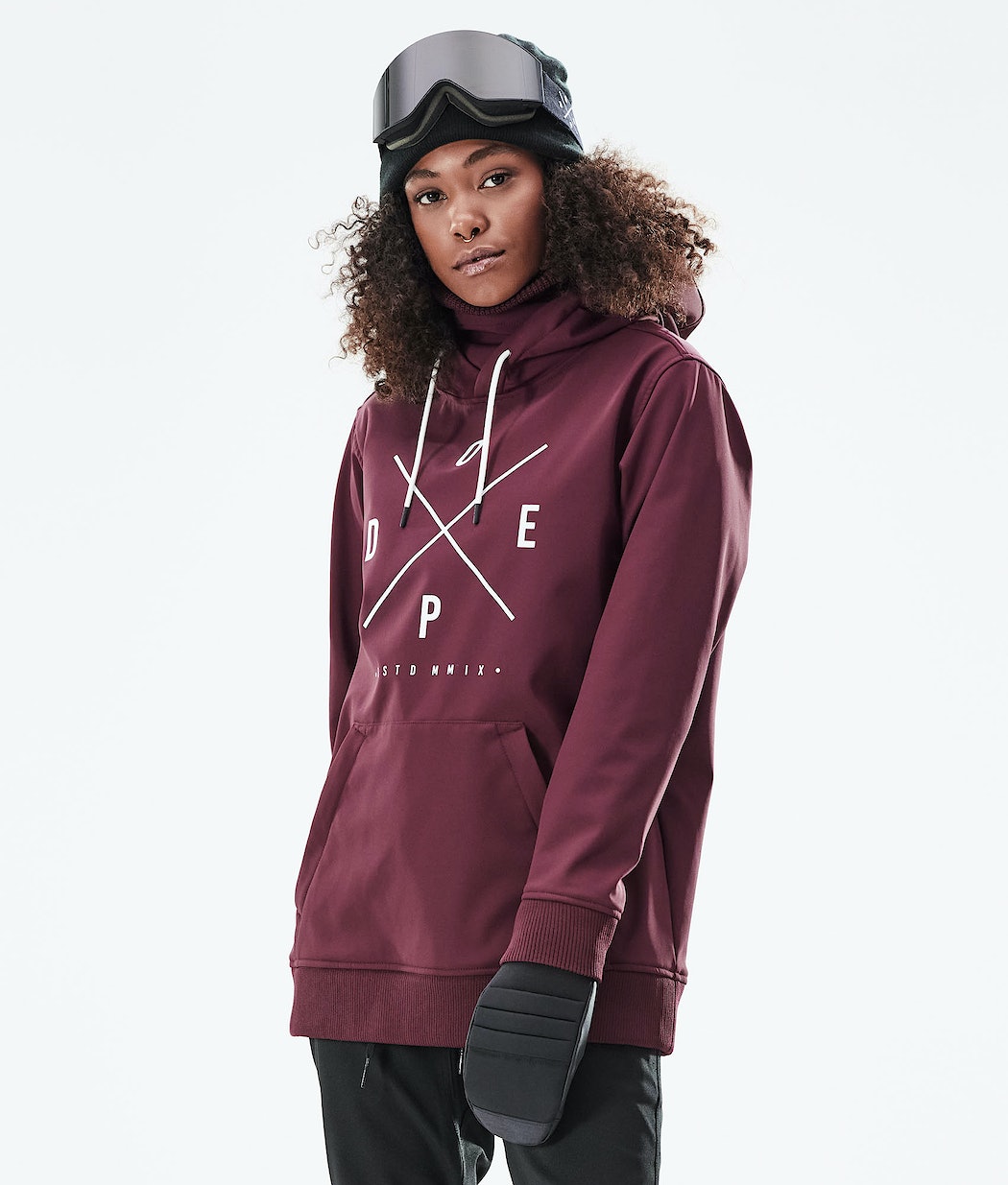 Chaqueta Snowboard Dope Yeti W 10k Mujer Burdeos | 194-NLDMCS