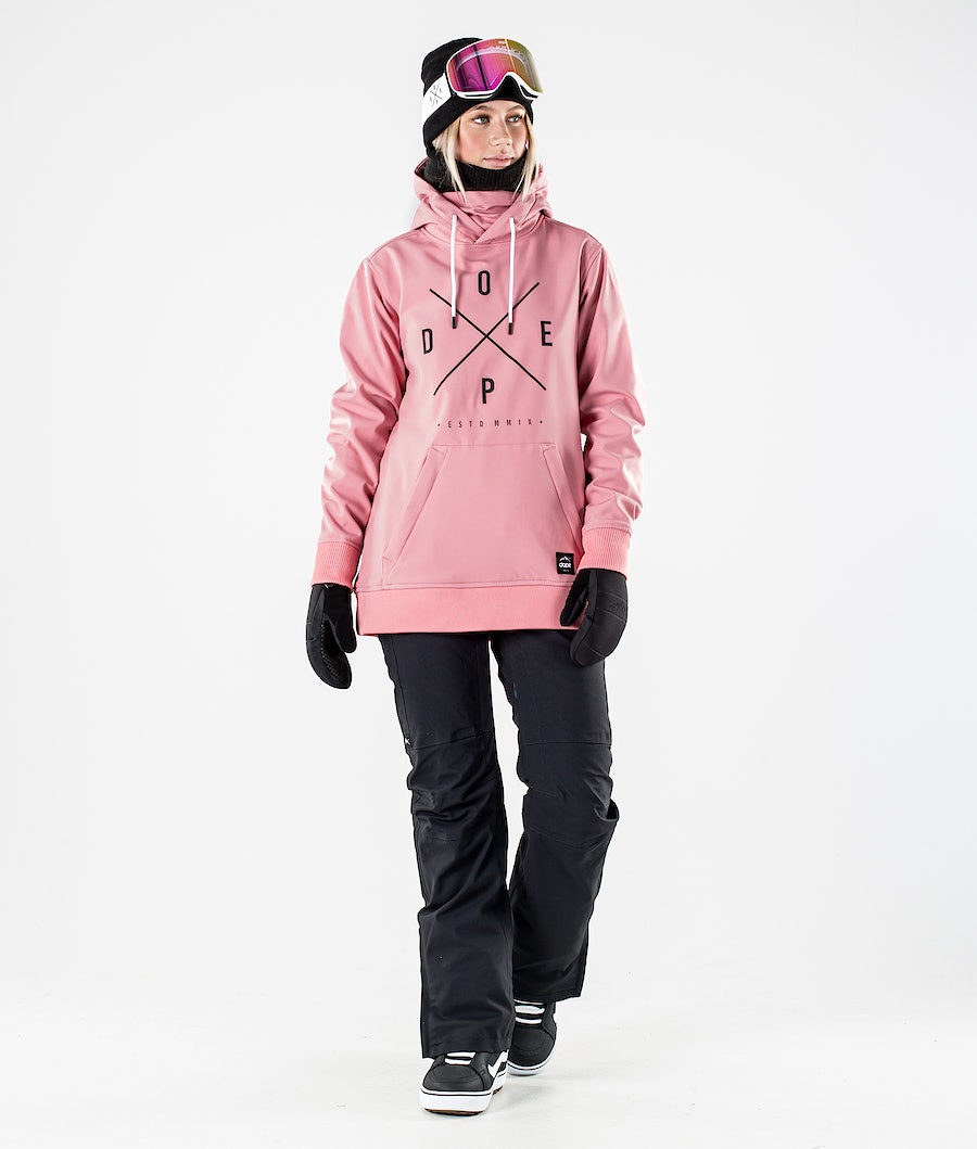 Chaqueta Snowboard Dope Yeti W 10k Mujer Rosas | 501-YUHKXE