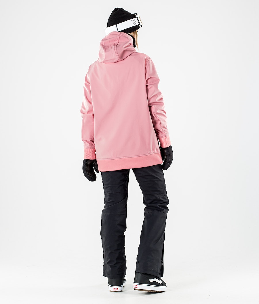 Chaqueta Snowboard Dope Yeti W 10k Mujer Rosas | 501-YUHKXE