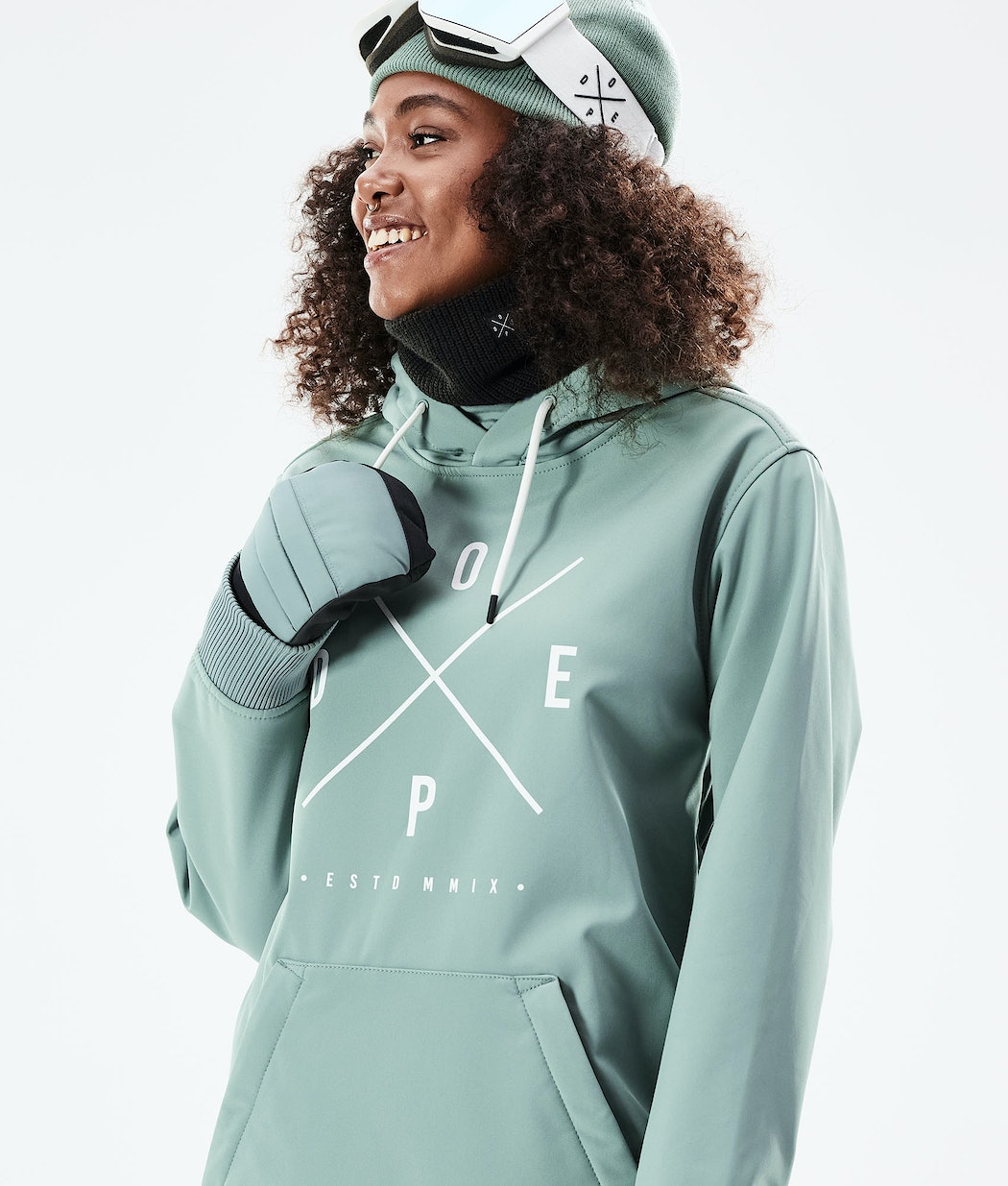 Chaqueta Snowboard Dope Yeti W 10k Mujer Verde | 614-ANURGY