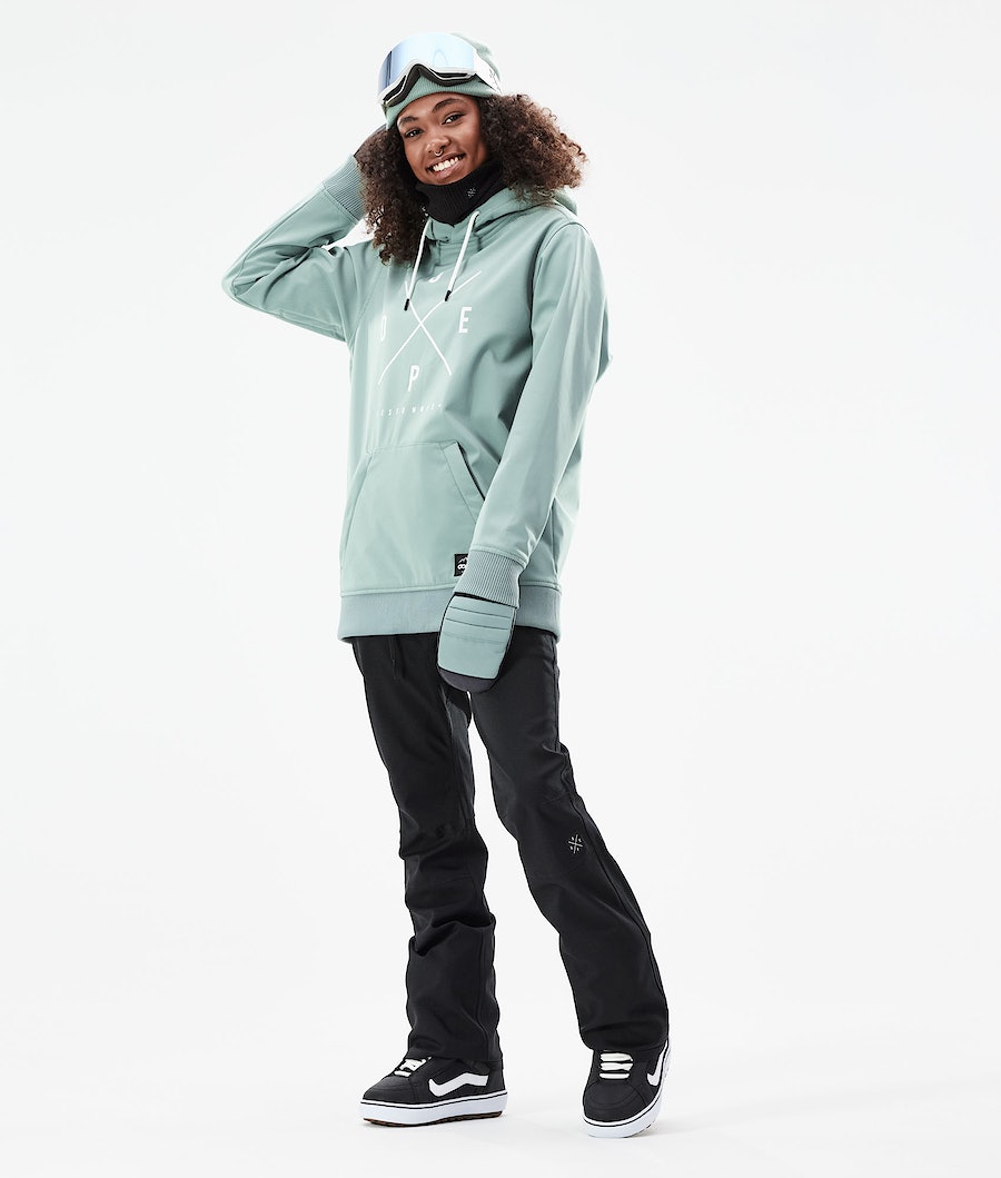 Chaqueta Snowboard Dope Yeti W 10k Mujer Verde | 614-ANURGY