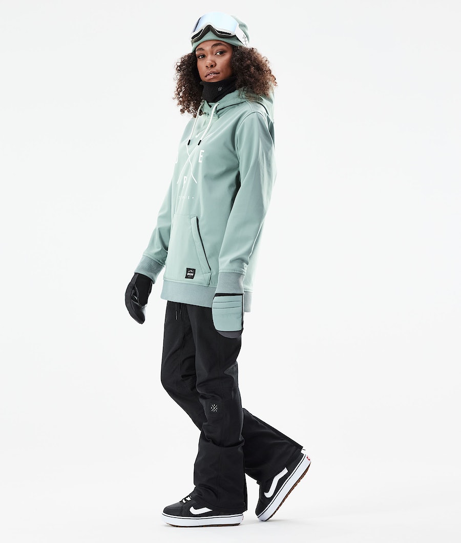 Chaqueta Snowboard Dope Yeti W 10k Mujer Verde | 614-ANURGY