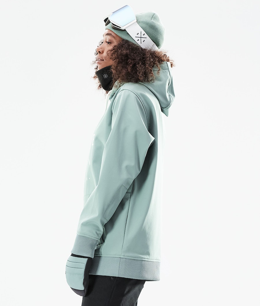 Chaqueta Snowboard Dope Yeti W 10k Mujer Verde | 614-ANURGY