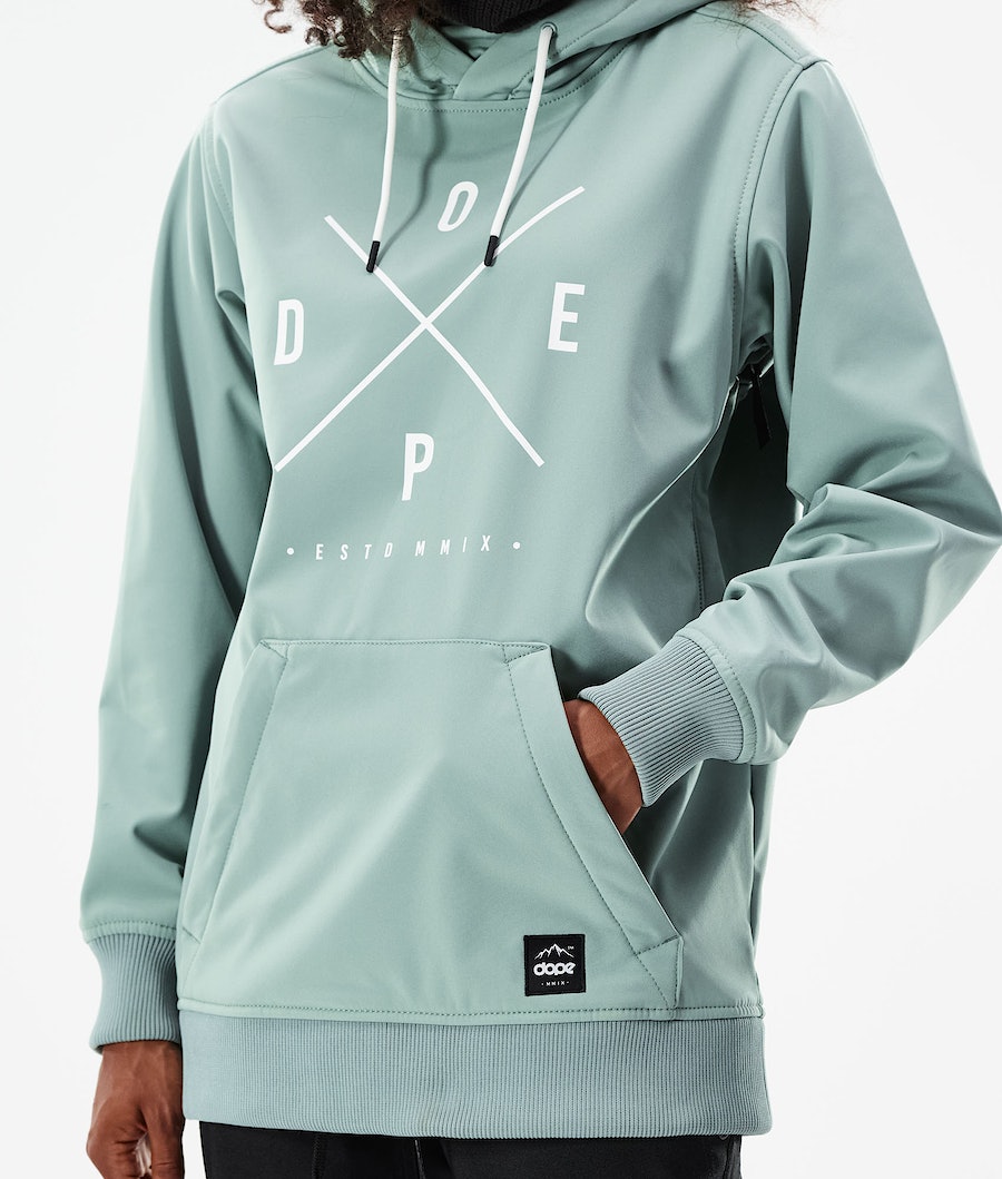 Chaqueta Snowboard Dope Yeti W 10k Mujer Verde | 614-ANURGY