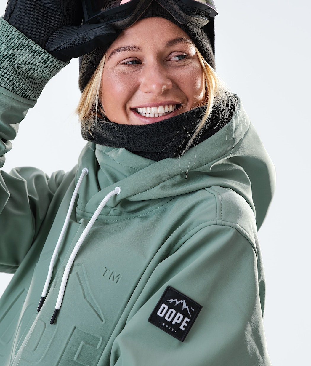 Chaqueta Snowboard Dope Yeti W 10k Mujer Verde | 632-TVJDIF