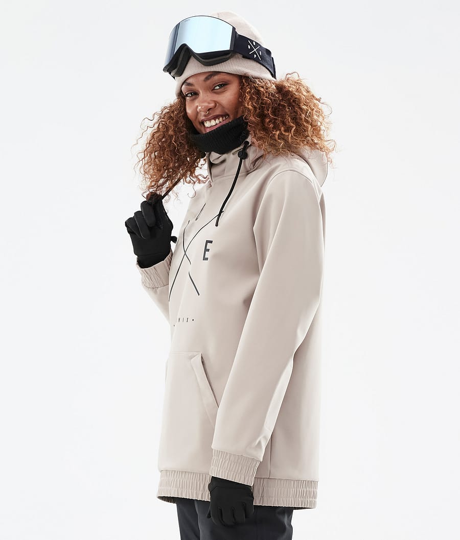 Chaqueta Snowboard Dope Yeti W Mujer Kaki | 827-LXFHOI