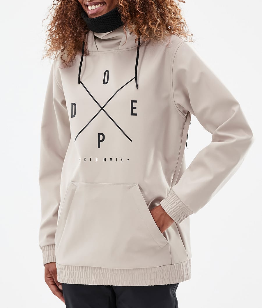 Chaqueta Snowboard Dope Yeti W Mujer Kaki | 827-LXFHOI