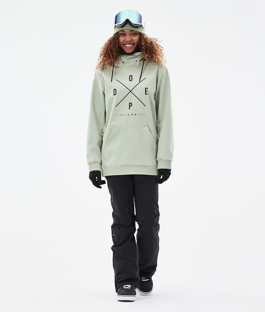 Chaqueta Snowboard Dope Yeti W Mujer Verde | 867-VBUGAP