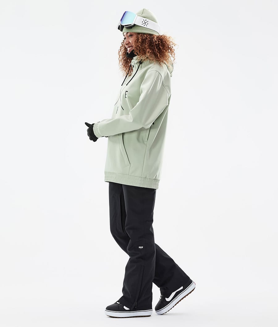 Chaqueta Snowboard Dope Yeti W Mujer Verde | 867-VBUGAP