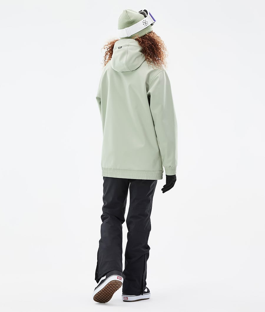 Chaqueta Snowboard Dope Yeti W Mujer Verde | 867-VBUGAP