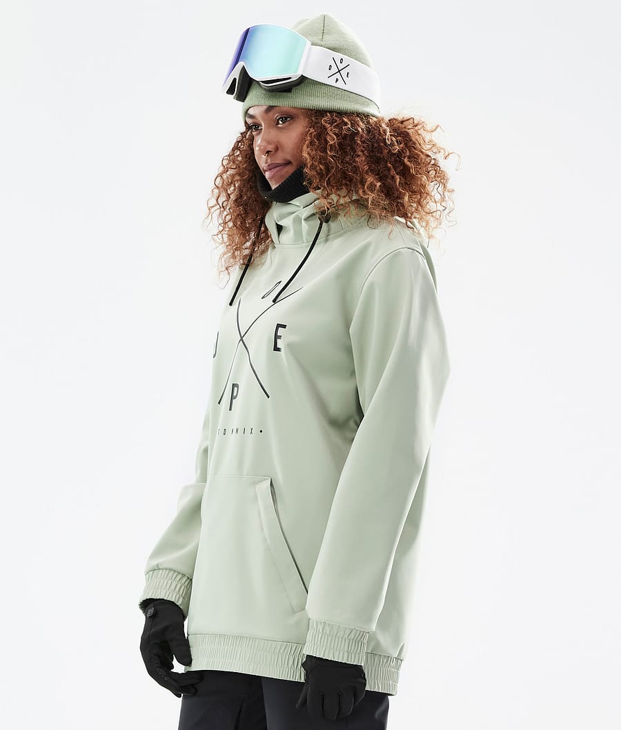 Chaqueta Snowboard Dope Yeti W Mujer Verde | 867-VBUGAP