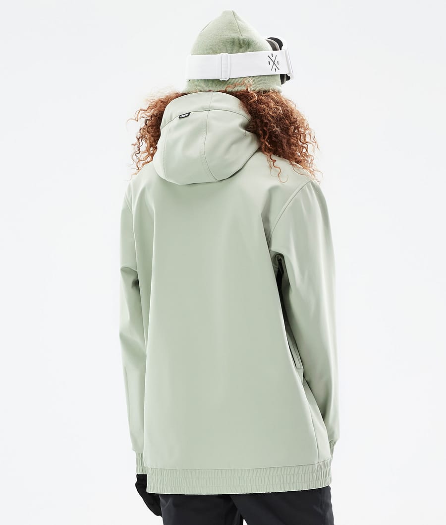 Chaqueta Snowboard Dope Yeti W Mujer Verde | 867-VBUGAP