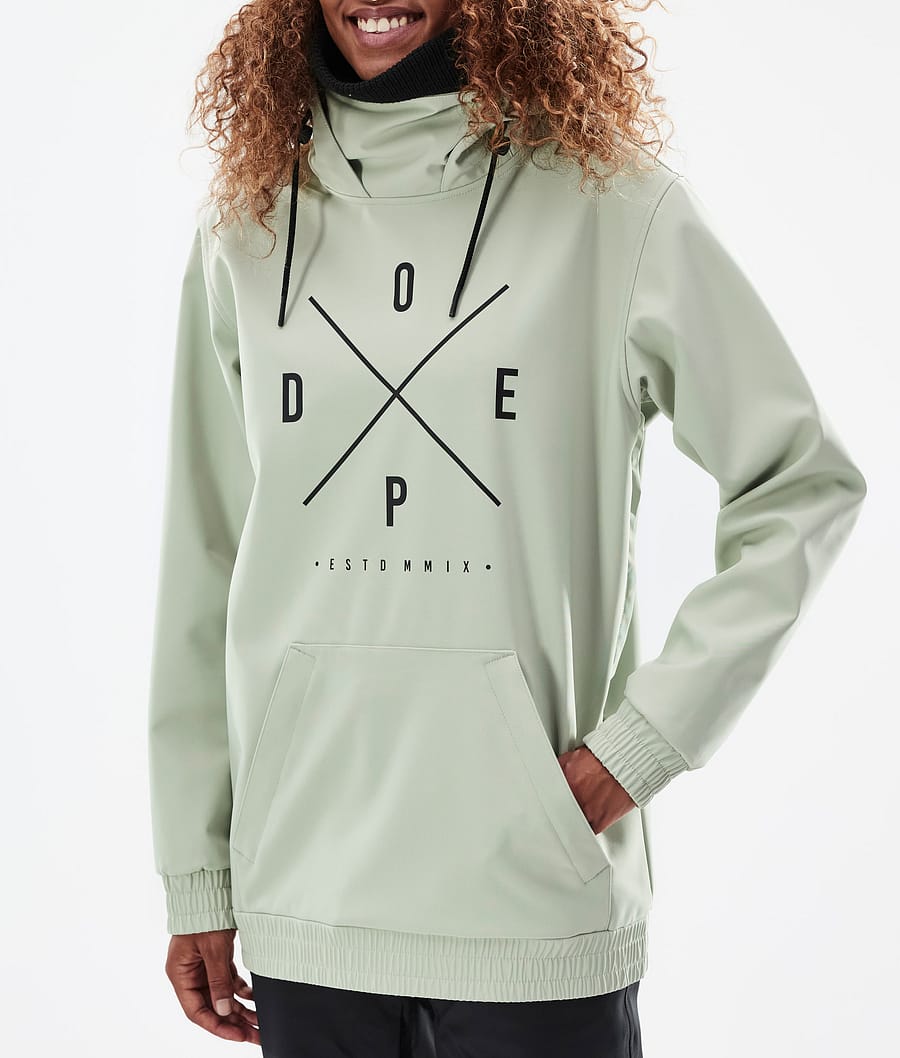 Chaqueta Snowboard Dope Yeti W Mujer Verde | 867-VBUGAP
