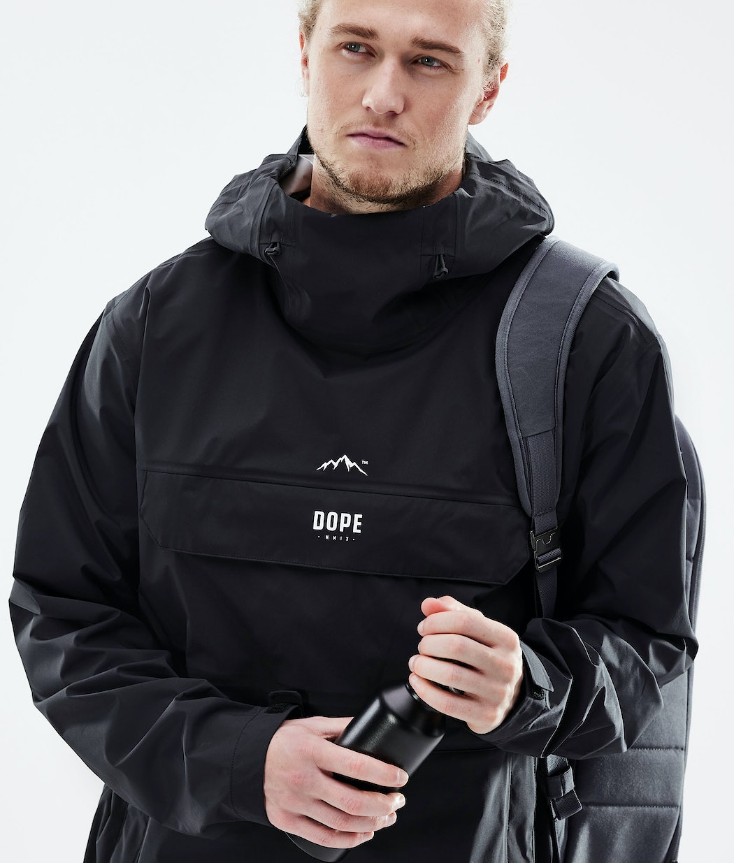 Chubasquero Dope Downpour Hombre Negras | 435-JYKSOQ