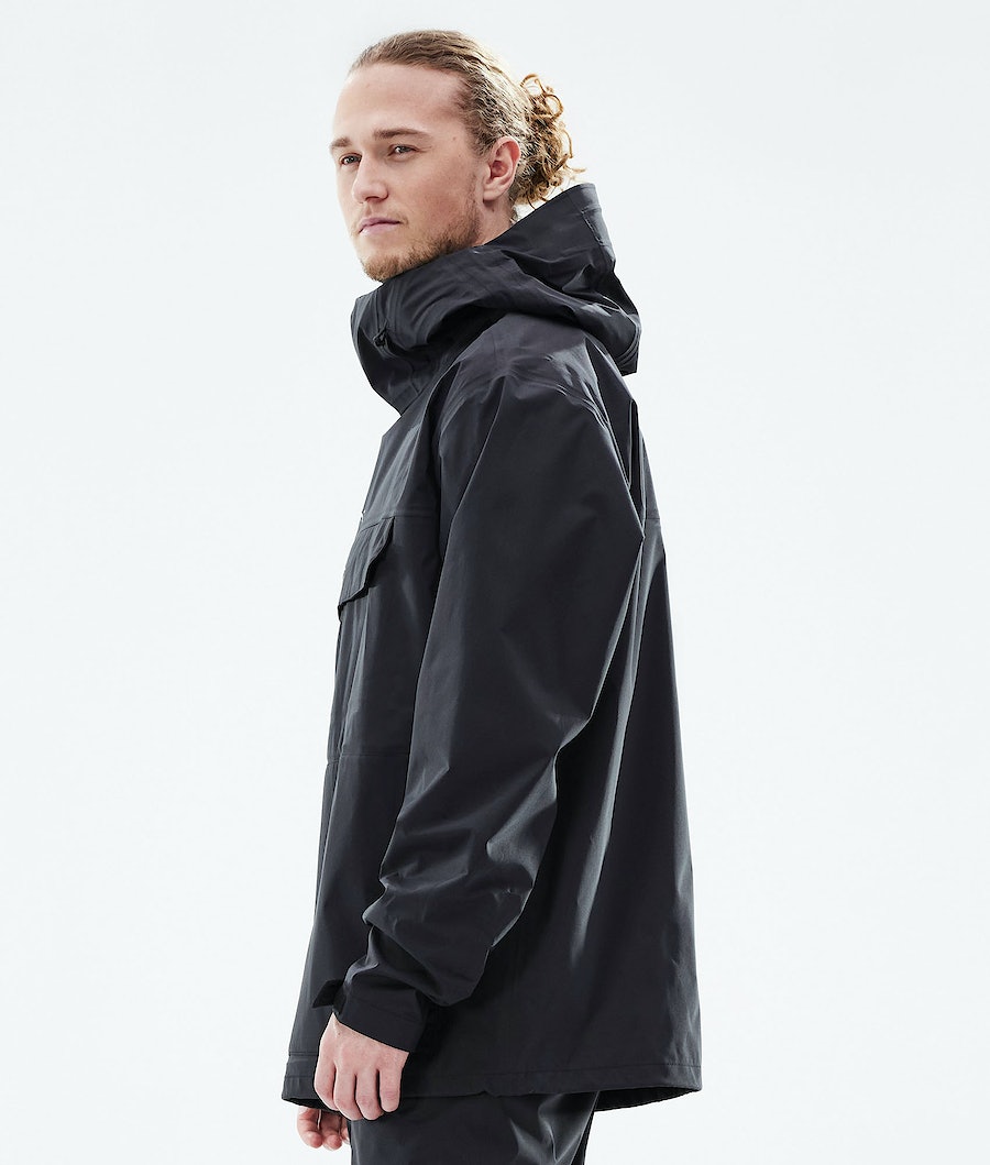 Chubasquero Dope Downpour Hombre Negras | 435-JYKSOQ