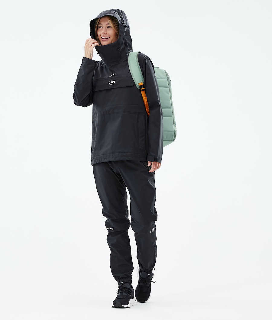 Chubasquero Dope Downpour W Mujer Negras | 291-FNQUOV