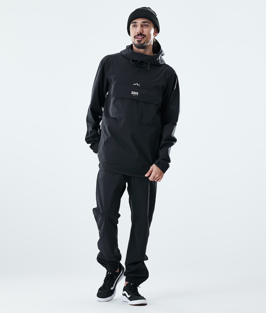 Chubasquero Dope Drizzard Hombre Negras | 349-BWLNRJ