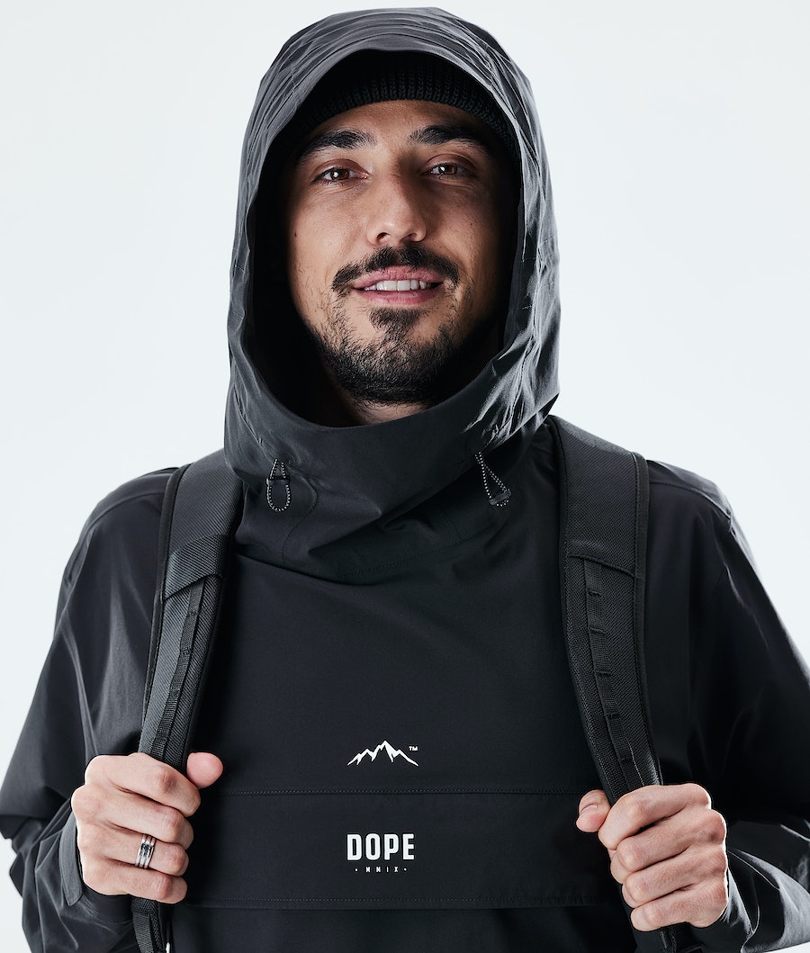 Chubasquero Dope Drizzard Hombre Negras | 349-BWLNRJ