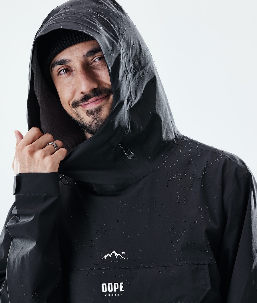 Chubasquero Dope Drizzard Hombre Negras | 349-BWLNRJ