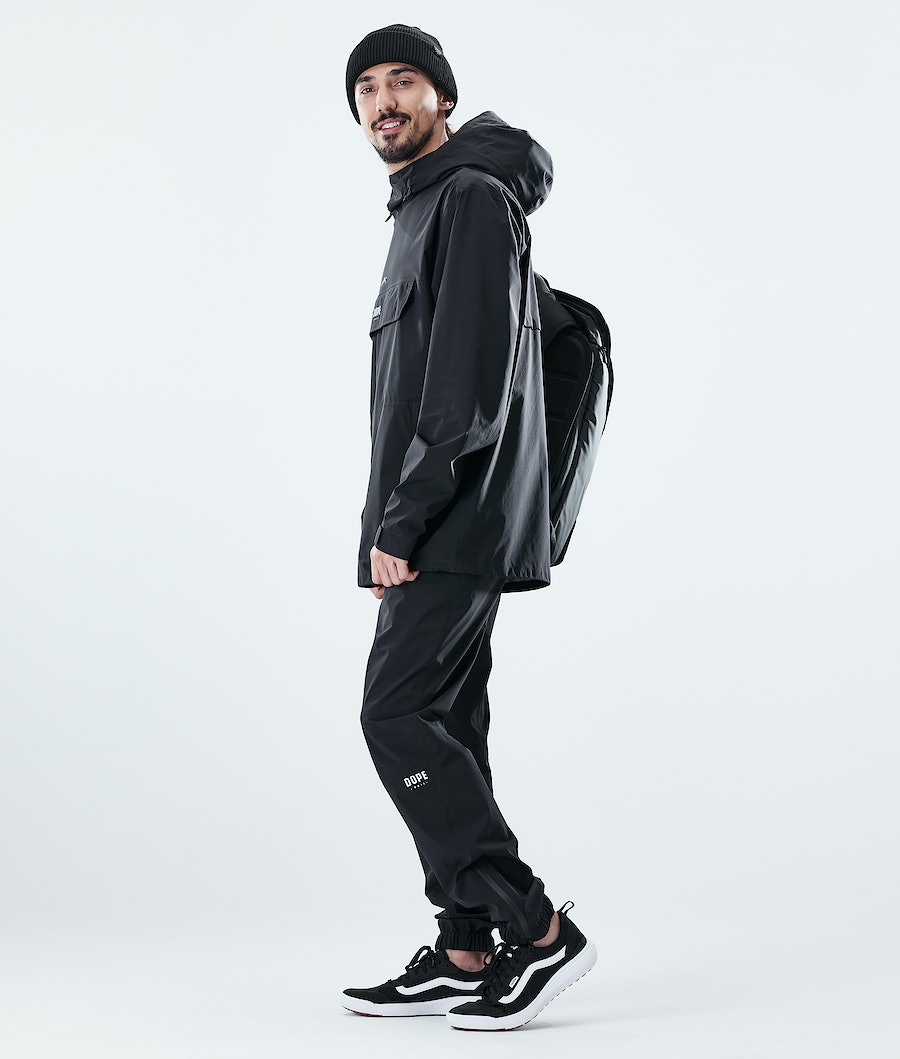 Chubasquero Dope Drizzard Hombre Negras | 349-BWLNRJ