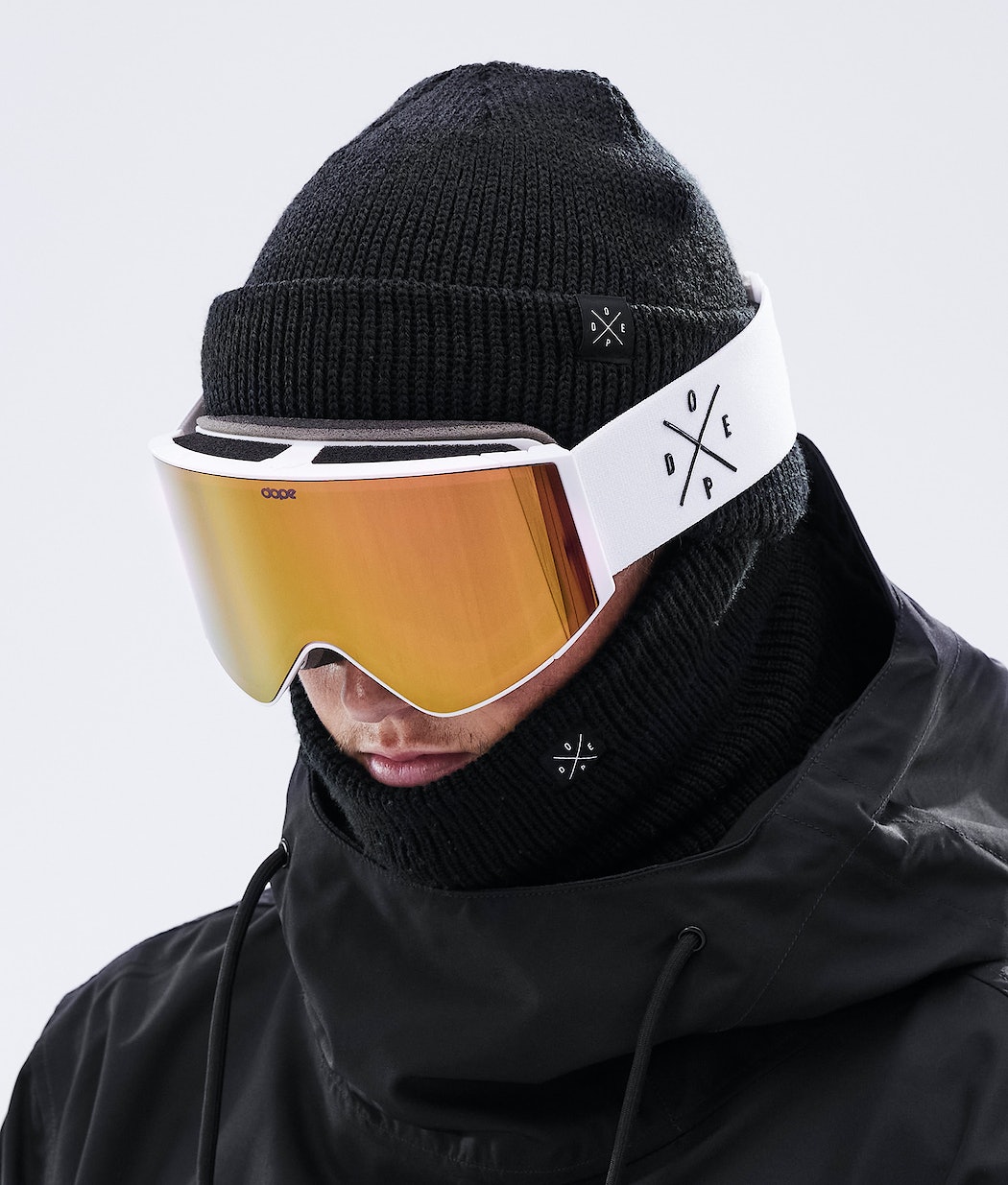 Gafas Esqui Dope Sight Hombre Blancas | 843-YHFJGA