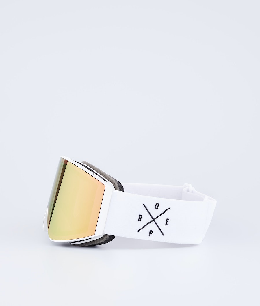 Gafas Esqui Dope Sight Mujer Blancas | 514-CLXITB