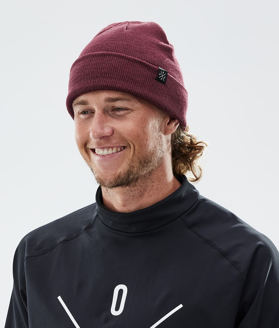 Gorros Dope Solitude Mujer Burdeos | 419-HAGCPN