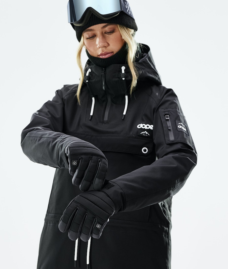 Guantes Dope Ace 2021 Mujer Negras | 124-UDGHZF