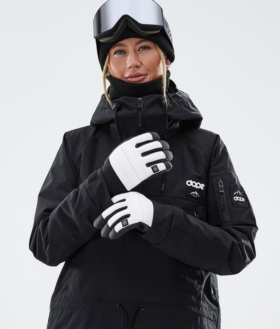 Guantes Dope Ace Mujer Blancas | 721-UBASQV