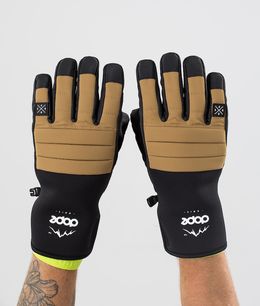 Guantes Dope Ace Mujer Doradas | 036-NLBYFX