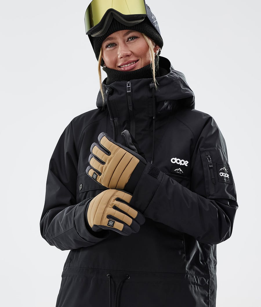 Guantes Dope Ace Mujer Doradas | 756-XZKPEY