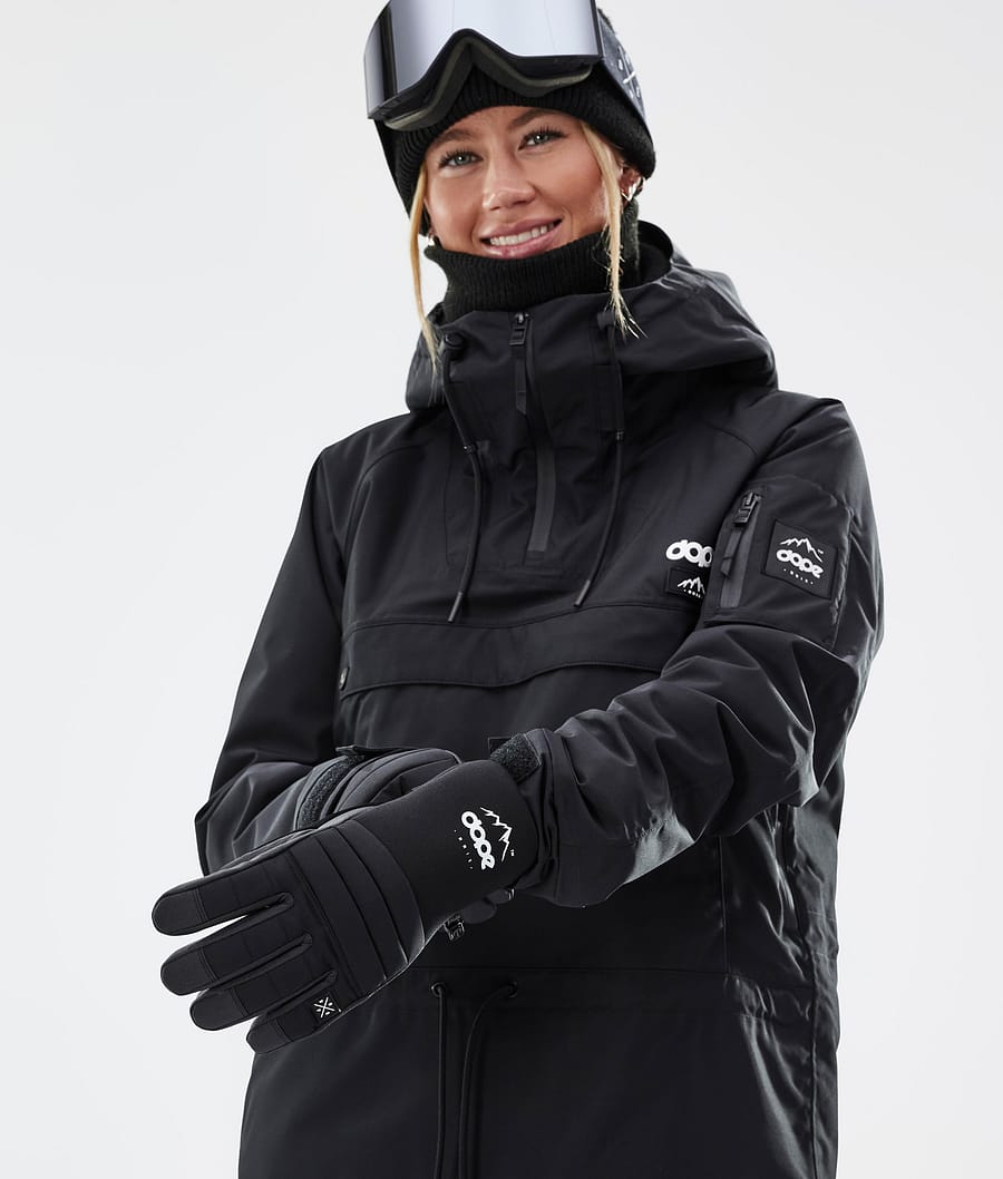 Guantes Dope Ace Mujer Negras | 890-BRQIAE