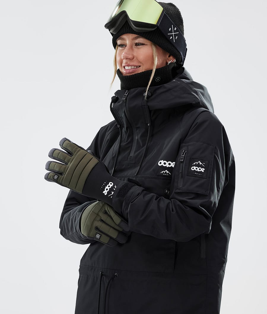 Guantes Dope Ace Mujer Verde Oliva Verde | 917-HBUTKL