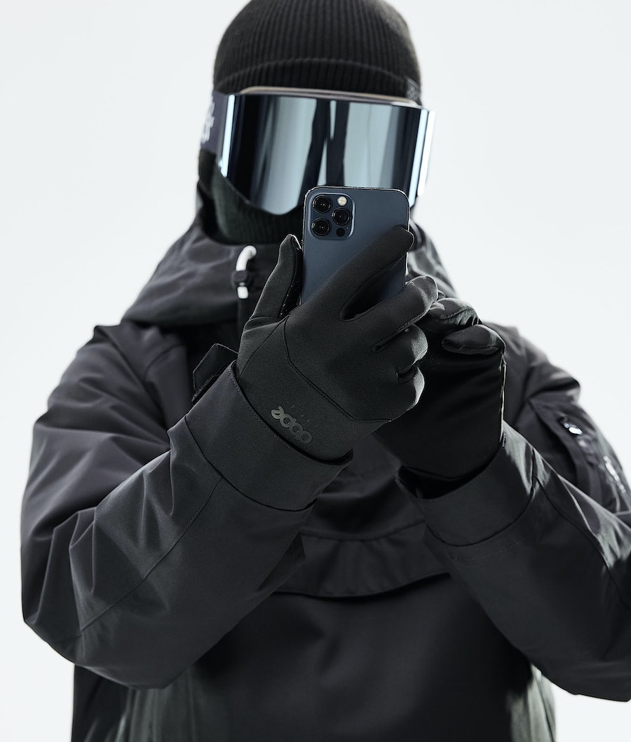 Guantes Dope Power Mujer Negras | 264-SNMZKL