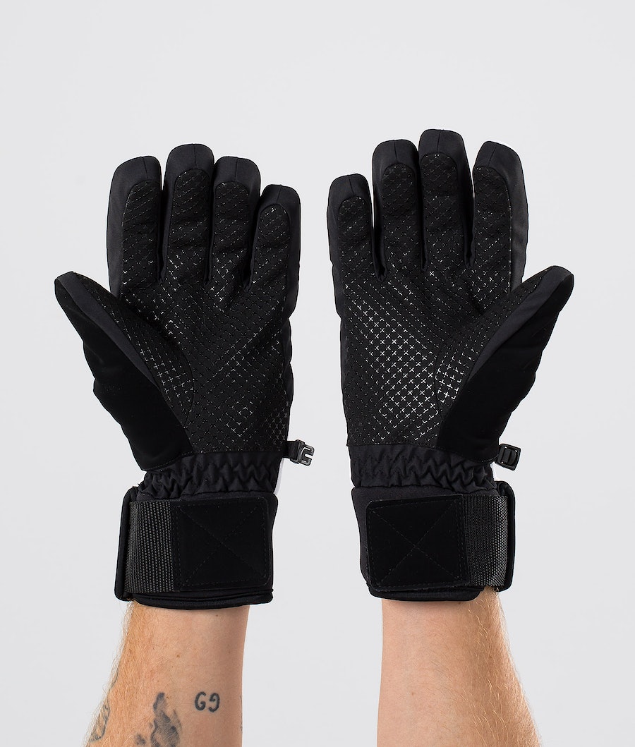 Guantes Dope Signet Hombre Blancas Negras | 483-MGRFCO