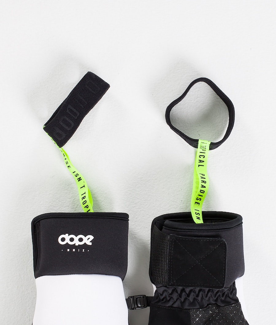 Guantes Dope Signet Hombre Blancas Negras | 483-MGRFCO