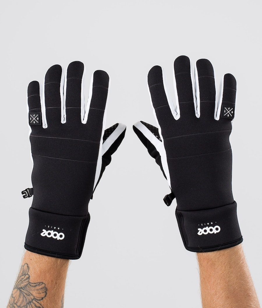 Guantes Dope Signet Hombre Negras Blancas | 531-MIDVHR