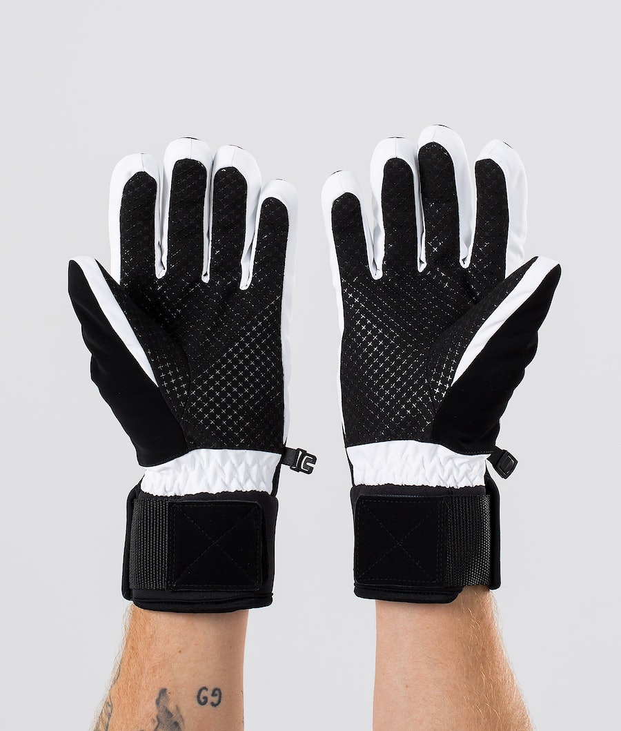 Guantes Dope Signet Mujer Negras Blancas | 735-PSVNKU