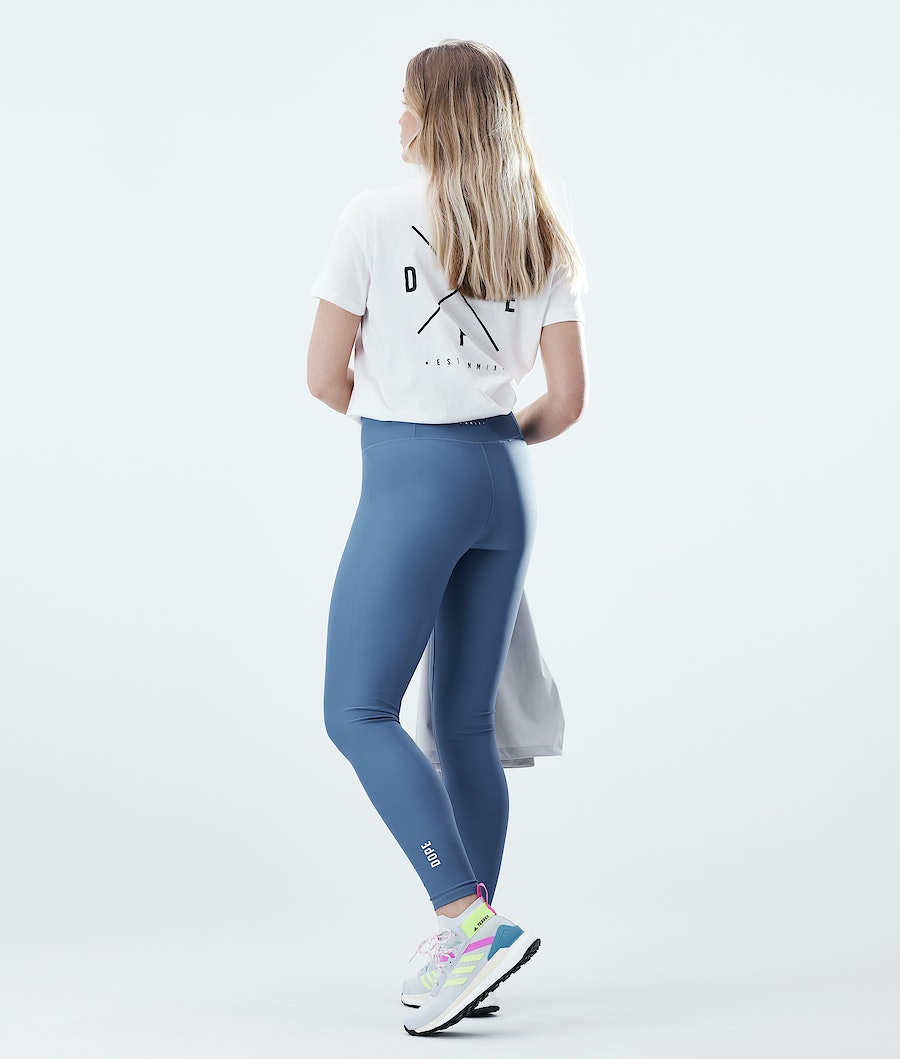 Leggins Dope Lofty Mujer Azules Gris | 543-CSWLNR